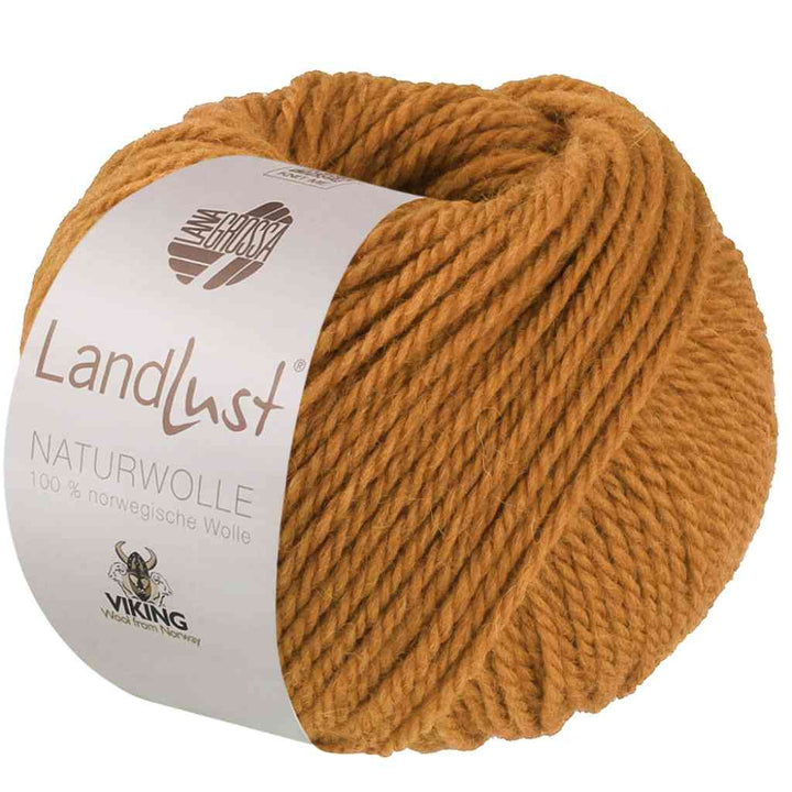 Lana Grossa 26 - Ocker Lana Grossa Landlust Naturwolle Lieblingsgarn