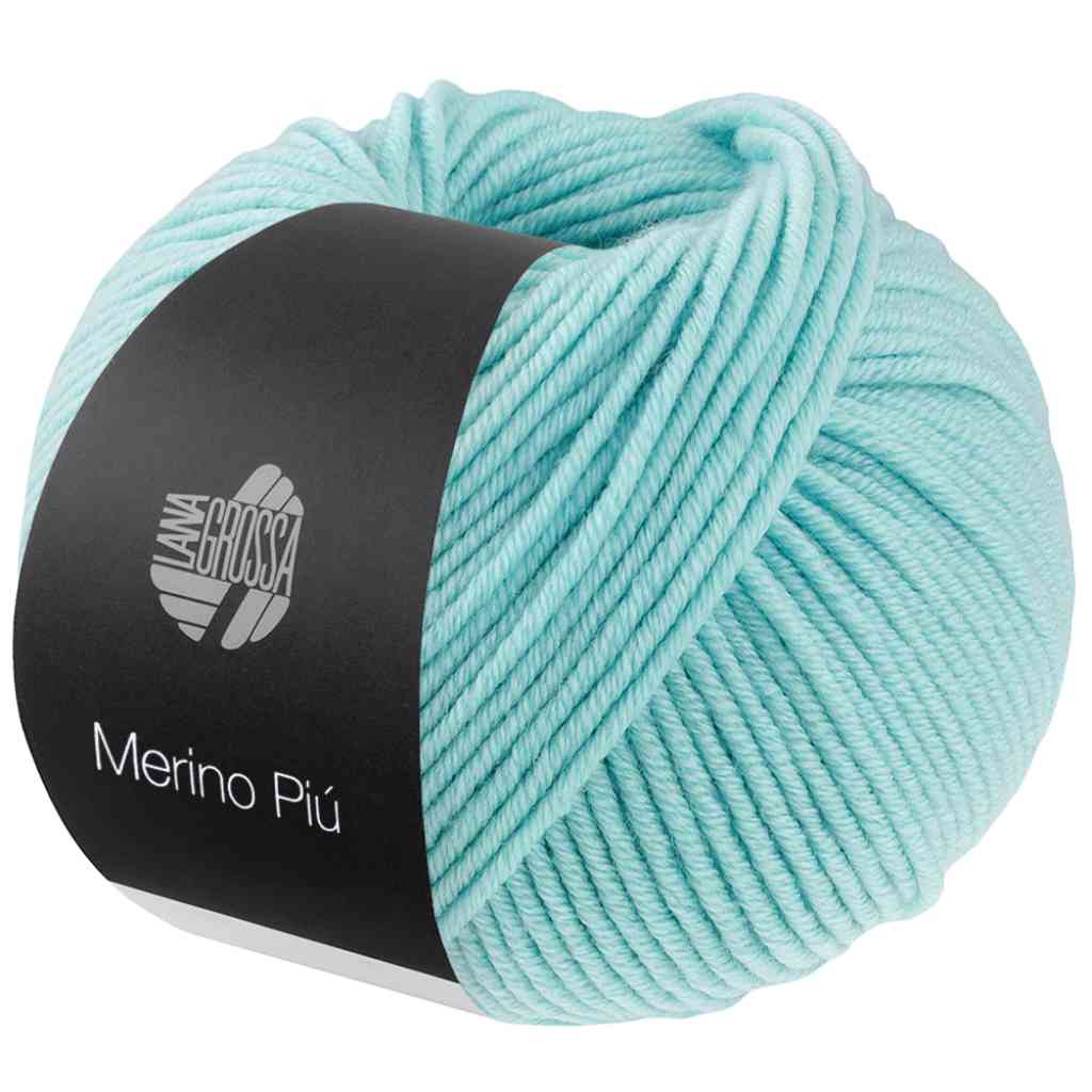 Lana Grossa 3 - Mintgrün Lana Grossa Merino Piú Lieblingsgarn