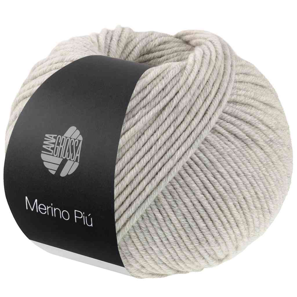 Lana Grossa 25 - Hellgrau Lana Grossa Merino Piú Lieblingsgarn
