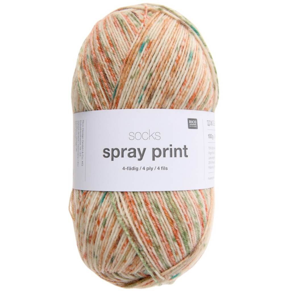 Rico Design Socks Spray Print