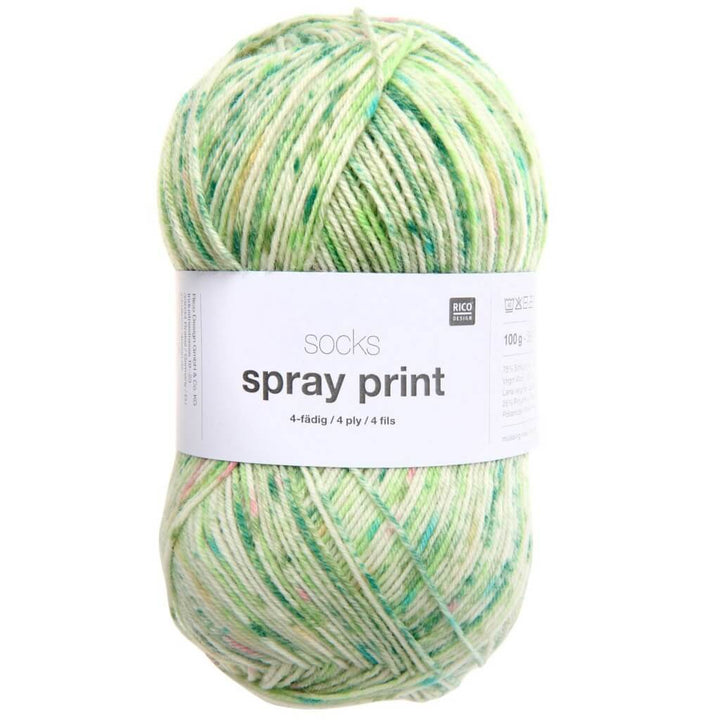 Rico Design Socks Spray Print