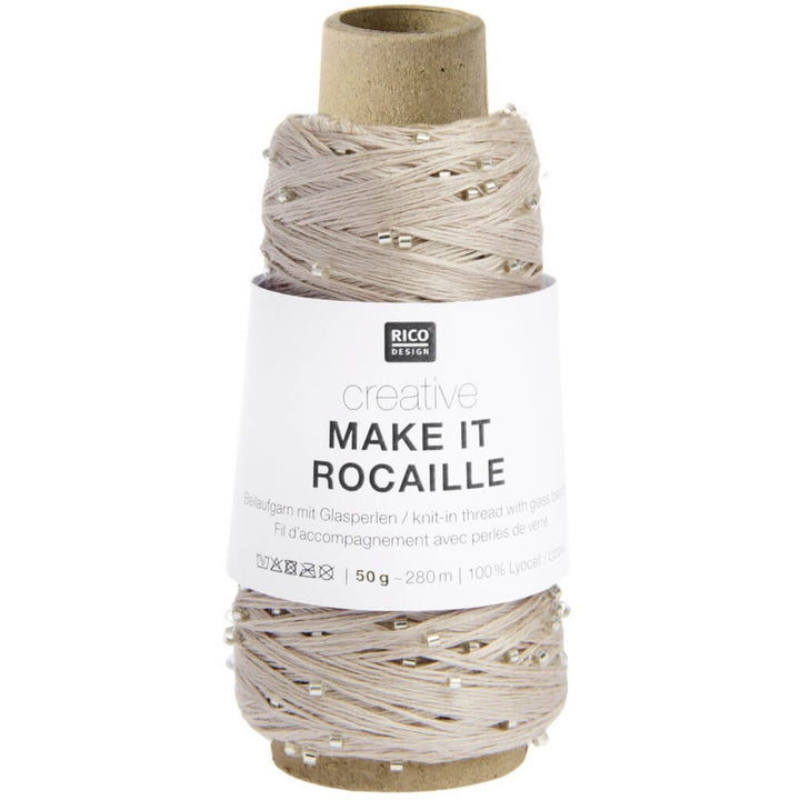Rico Design 010 - sand Rico Design Creative Make It Rocaille Lieblingsgarn