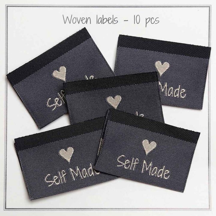 Go Handmade Self Made Go Handmade Gewebte Label 35 x 19 mm Lieblingsgarn