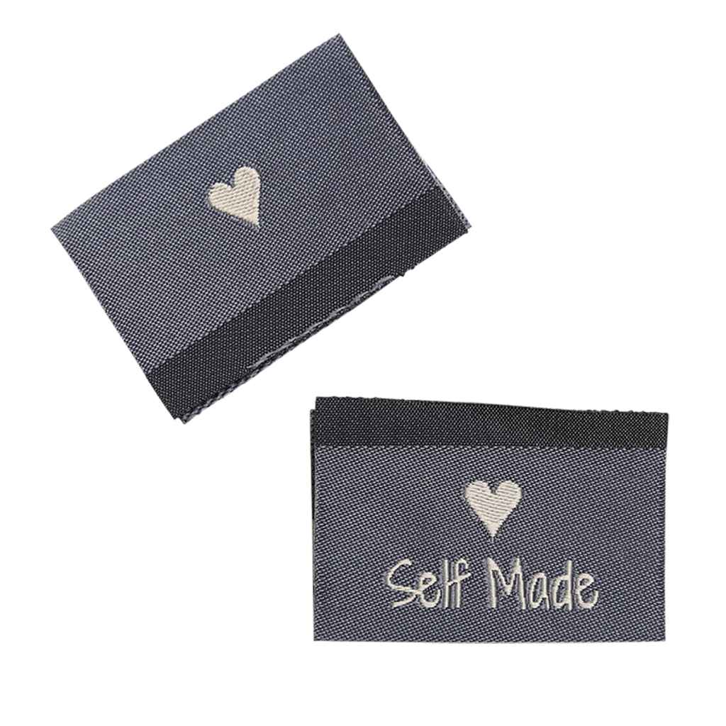 Go Handmade Go Handmade Gewebte Label 35 x 19 mm Lieblingsgarn