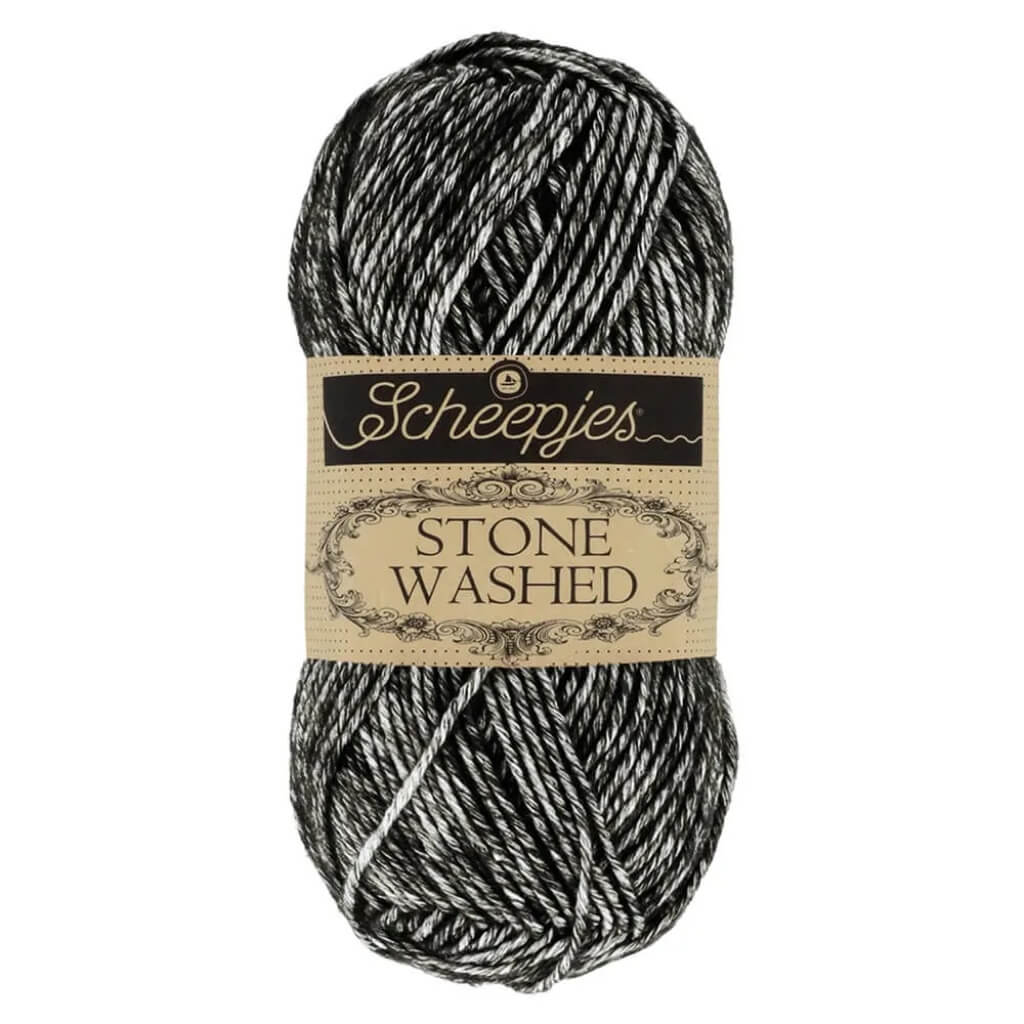 Scheepjes 803 Black Onyx Scheepjes Stone Washed Lieblingsgarn
