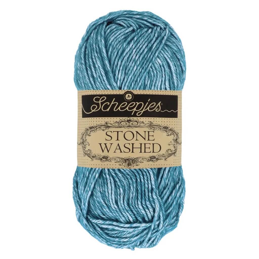 Scheepjes 805 Blue Apatite Scheepjes Stone Washed Lieblingsgarn