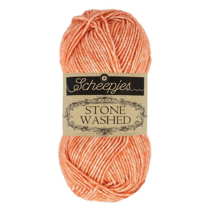 Scheepjes 816 Coral Scheepjes Stone Washed Lieblingsgarn