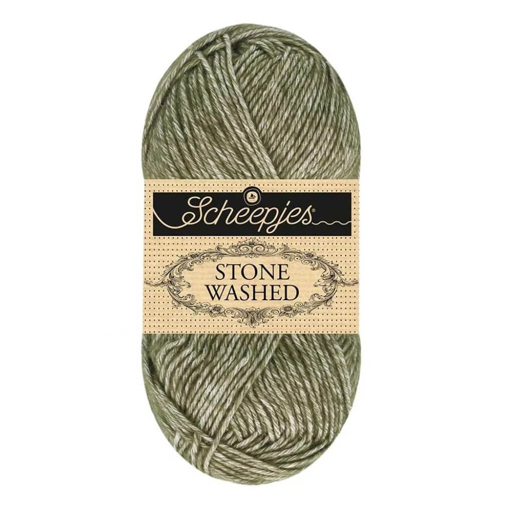 Scheepjes 851 Chlorite Green Scheepjes Stone Washed Lieblingsgarn