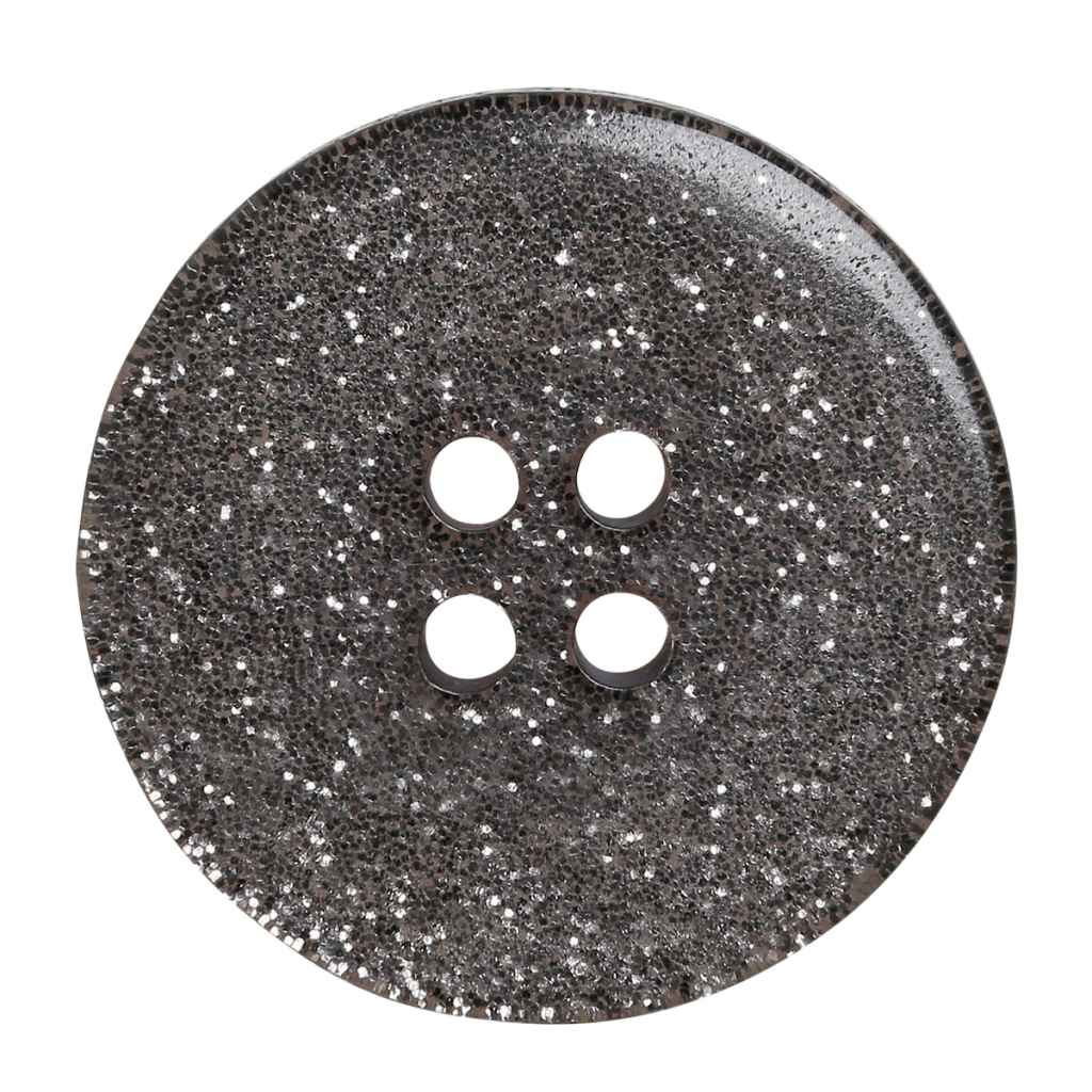 Go handmade Große Glitzer Knöpfe