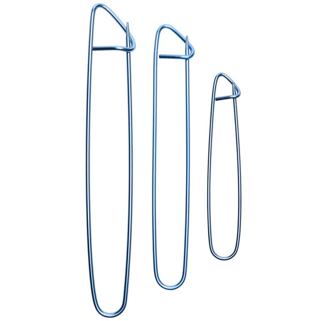 Go Handmade Blue Go Handmade Maschenhalter 3er Set: 12/17/20cm Lieblingsgarn