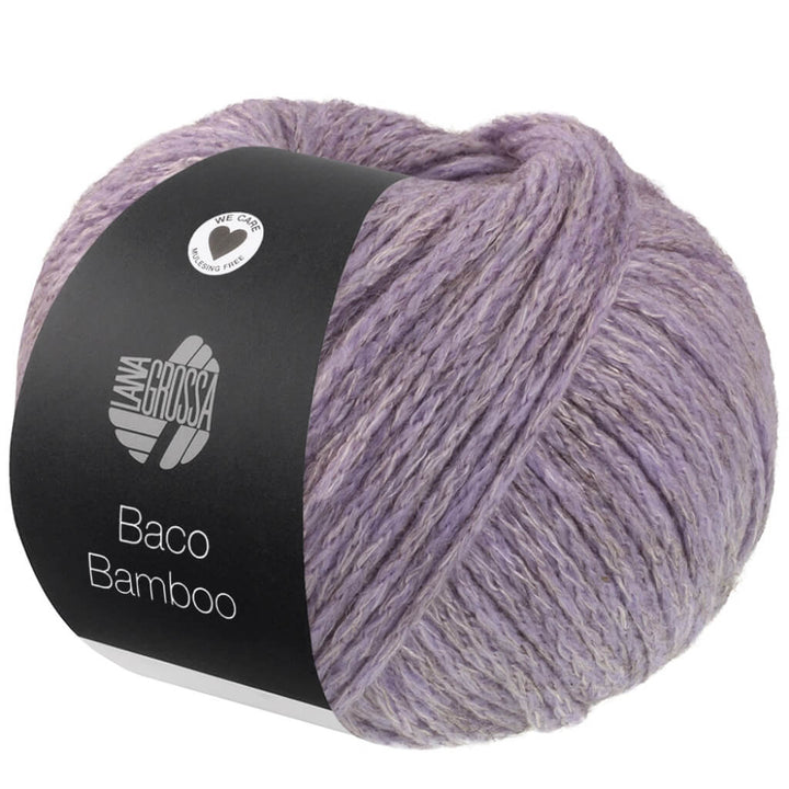 Lana Grossa 2 - Graulila Lana Grossa Baco Bamboo Lieblingsgarn