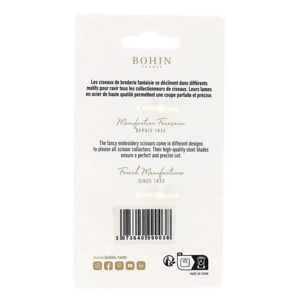 Bohin Bohin Safari Stickschere 9cm Lieblingsgarn