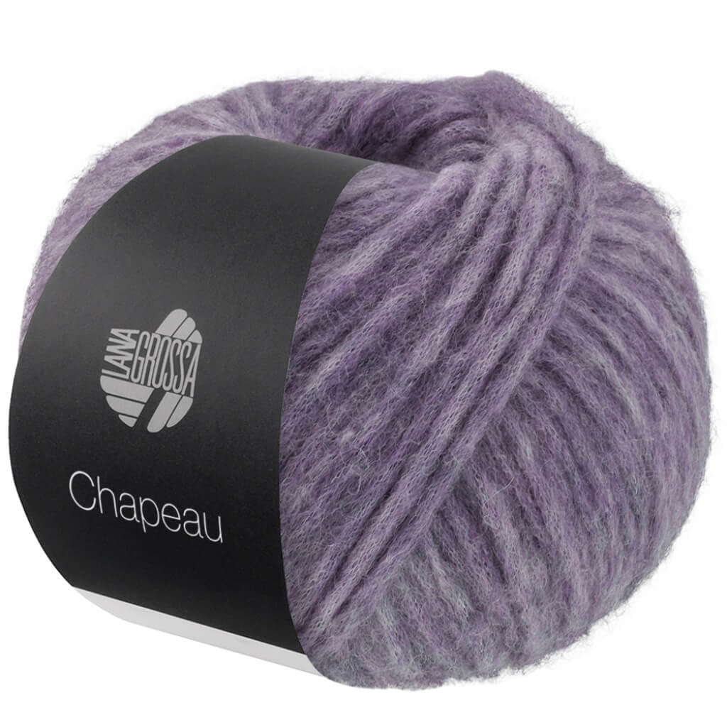 Lana Grossa 10 - Grauviolett Lana Grossa Chapeau Lieblingsgarn