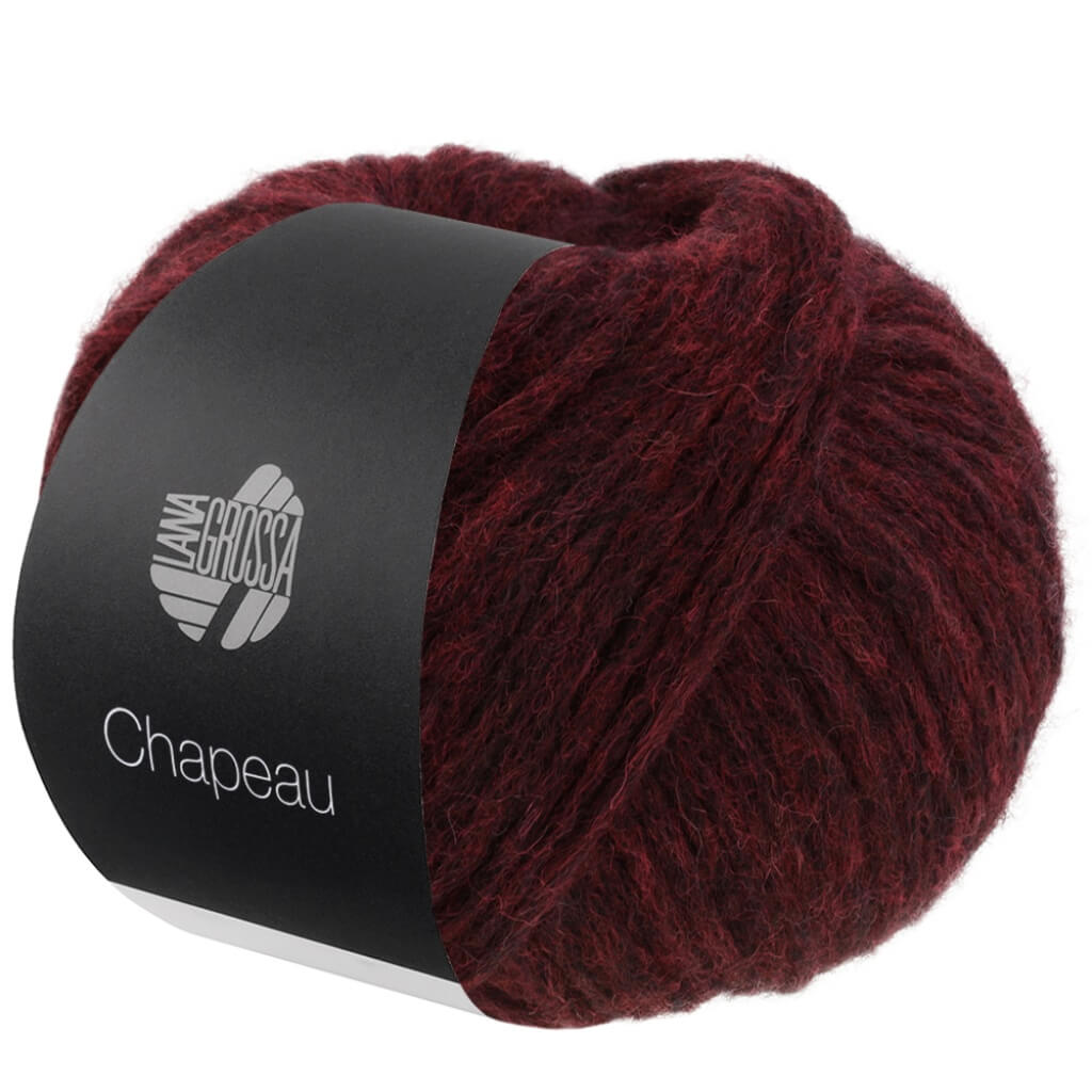 Lana Grossa 14 - Burgund Lana Grossa Chapeau Lieblingsgarn