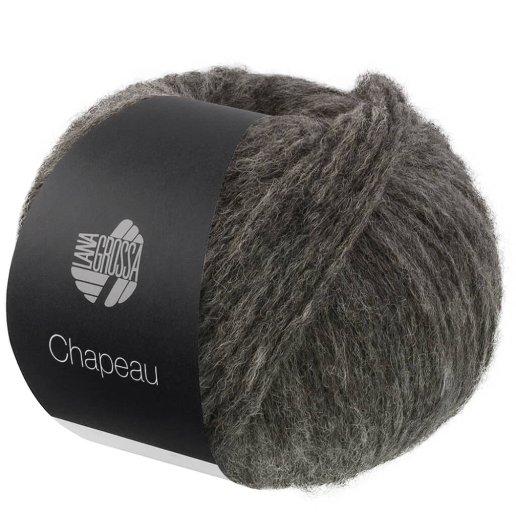 Lana Grossa 20 - Dunkelgrau Lana Grossa Chapeau Lieblingsgarn