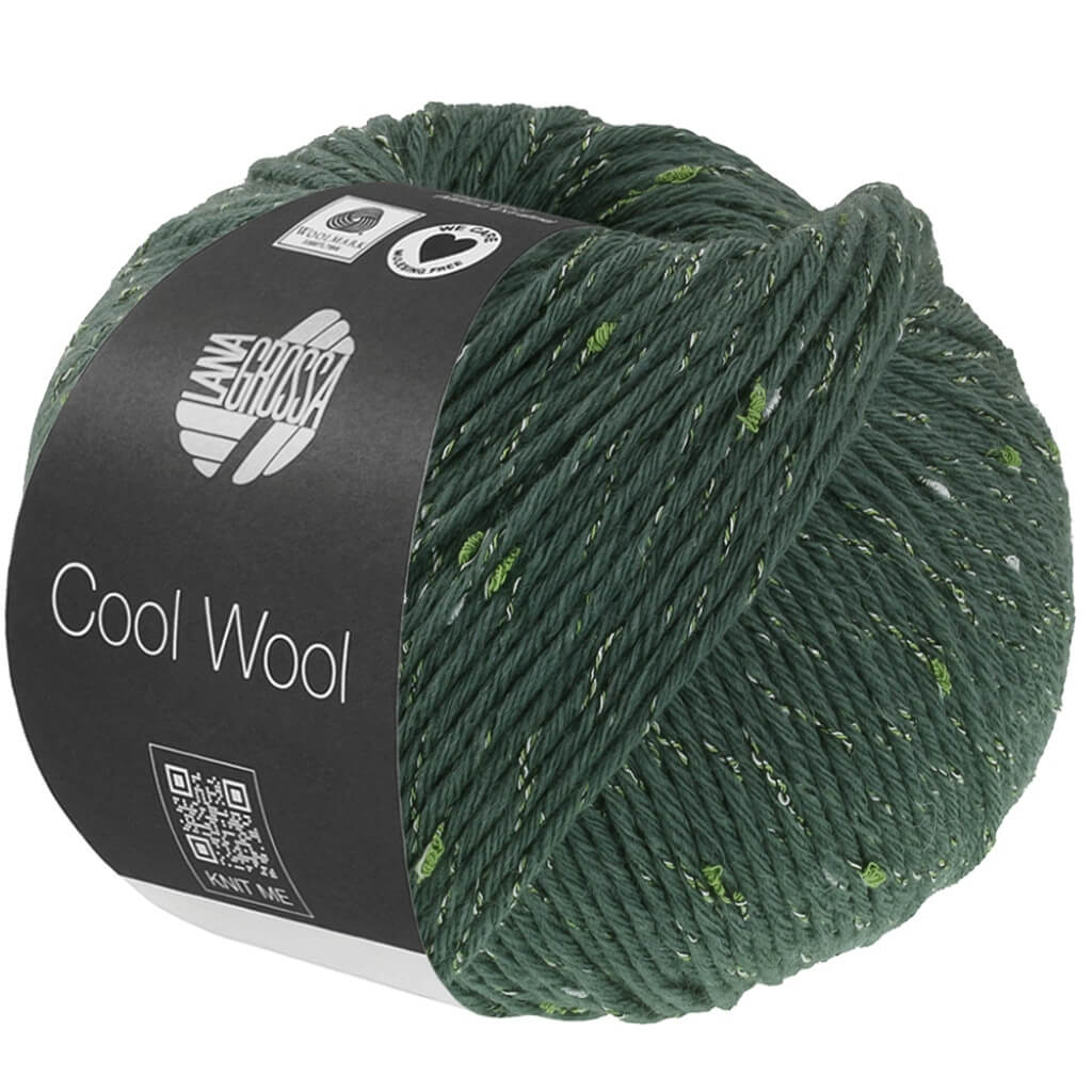 Lana Grossa 108 - Graugrün Lana Grossa Cool Wool Big Dots Lieblingsgarn