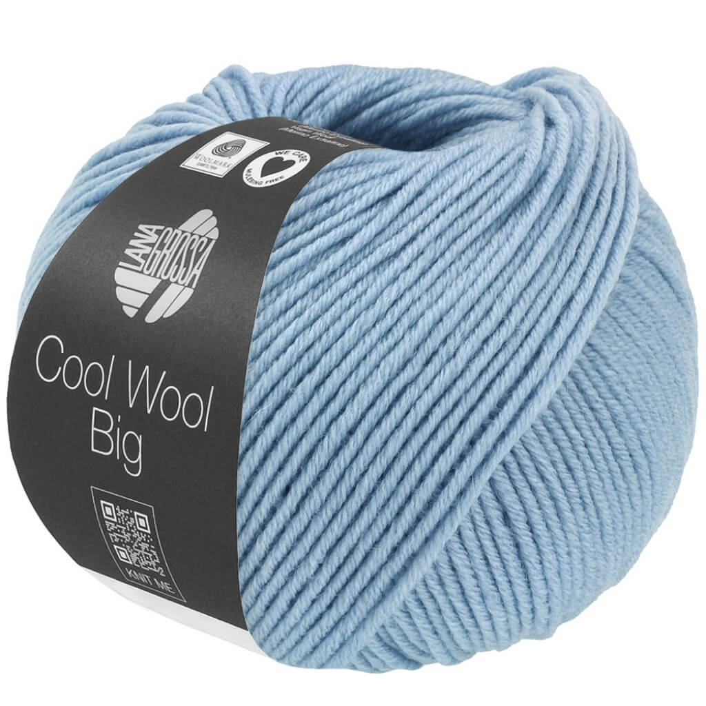 Lana Grossa 1702 - Hellblau meliert Lana Grossa Cool Wool Big Lieblingsgarn