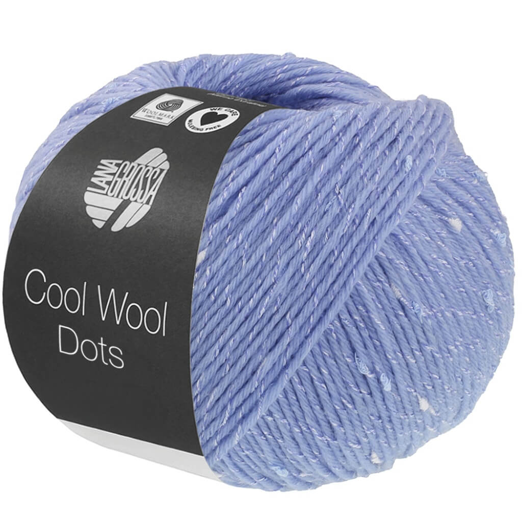 Lana Grossa 1 - Hellblau Lana Grossa Cool Wool Dots Lieblingsgarn