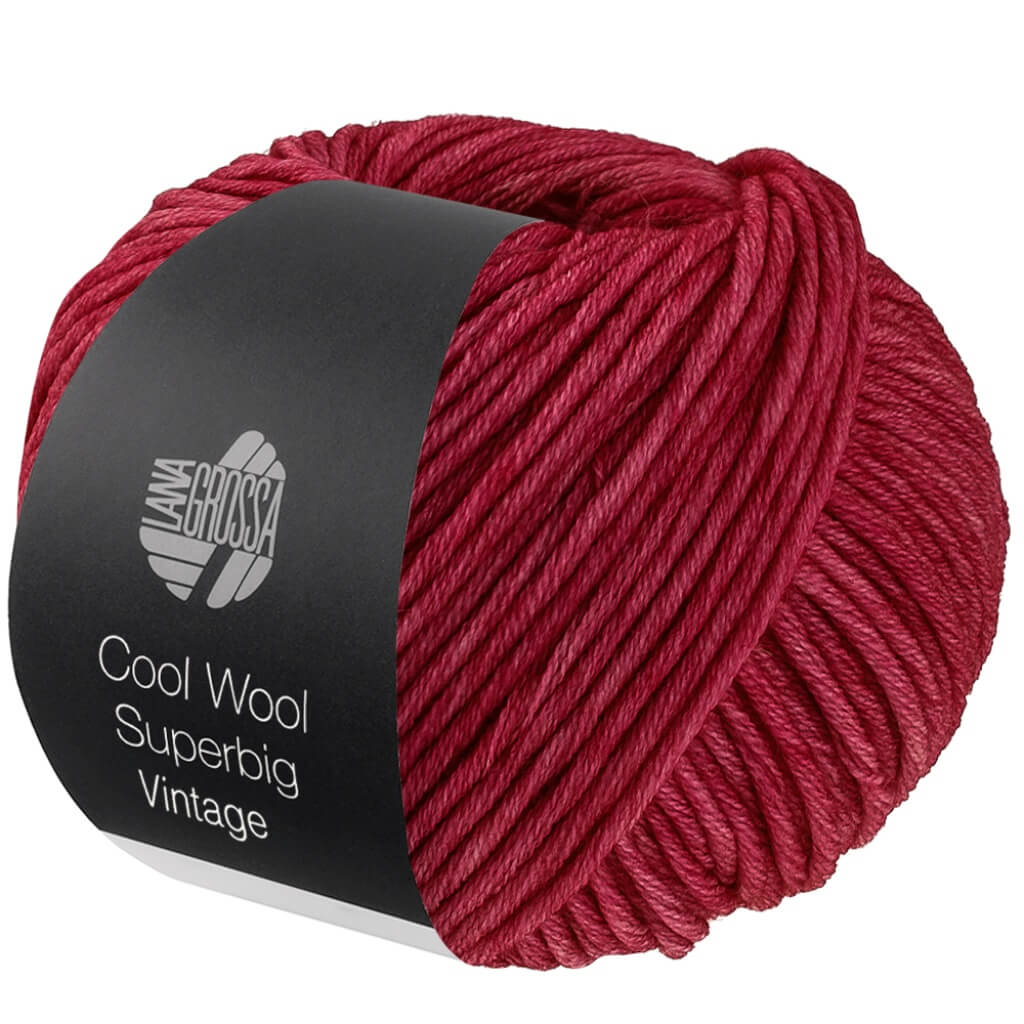 Lana Grossa 7277 - Indischrot Lana Grossa Cool Wool Superbig Vintage Lieblingsgarn