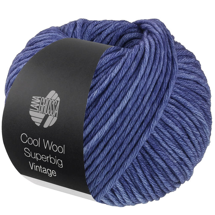 Lana Grossa 7290 - Kornblume Lana Grossa Cool Wool Superbig Vintage Lieblingsgarn
