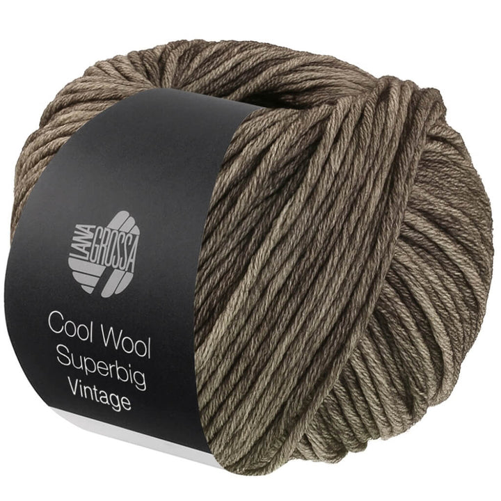Lana Grossa 7296 - Graugrün Lana Grossa Cool Wool Superbig Vintage Lieblingsgarn