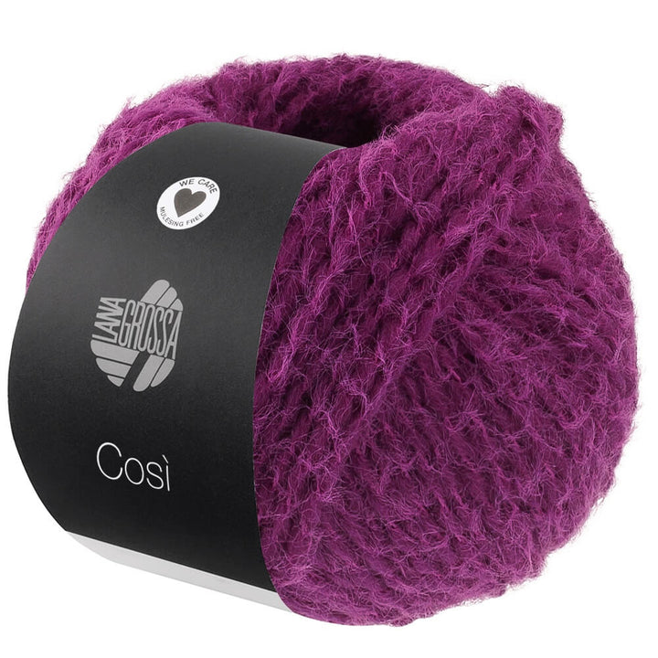 Lana Grossa 12 - Dunkelfuchsia Lana Grossa Cosi Lieblingsgarn