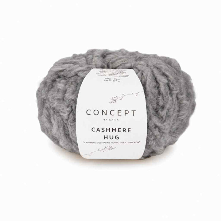 Katia 062 - Dunkelgrau Katia Cashmere Hug Wolle Lieblingsgarn