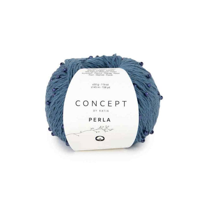 Fil Katia, S.A. 111 - Blau Katia Concept Perla Lieblingsgarn
