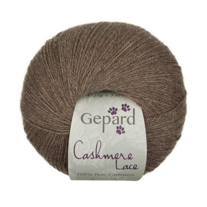 Gepard 146 B - Walnut Wood Gepard Cashmere Lace Lieblingsgarn