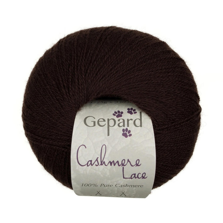 Gepard 192 B - Black Espresso Gepard Cashmere Lace Lieblingsgarn