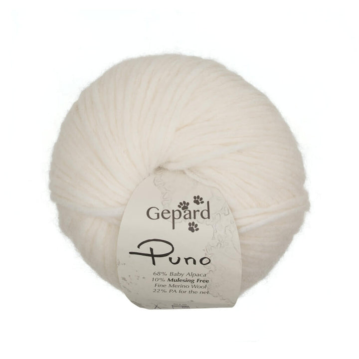 Gepard 101 – Offwhite Gepard Puno Lieblingsgarn