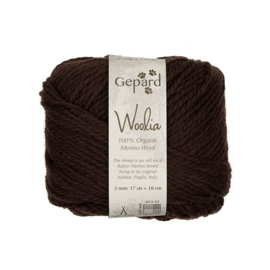Gepard 190 – Coffee Gepard Woolia Lieblingsgarn