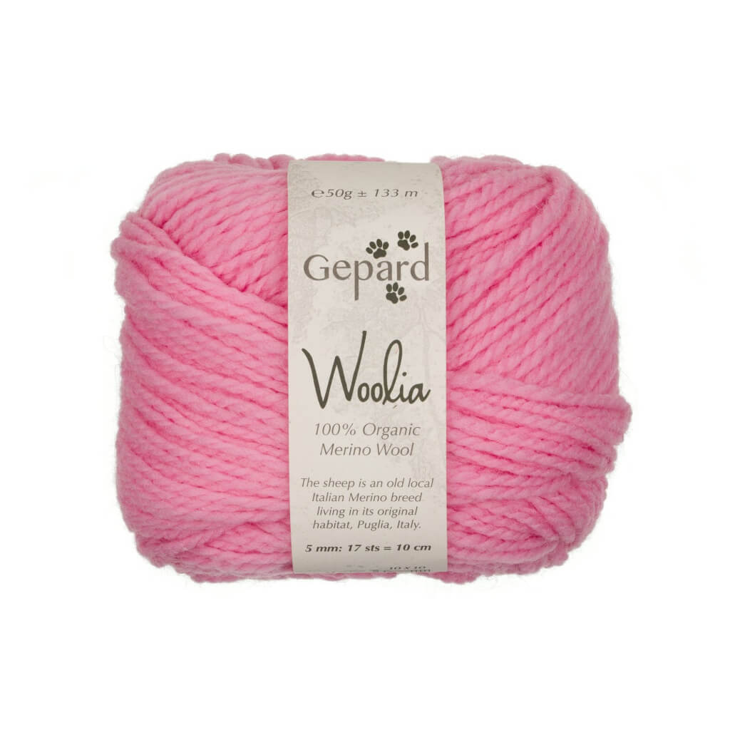 Gepard 420 – Bubblegum Gepard Woolia Lieblingsgarn