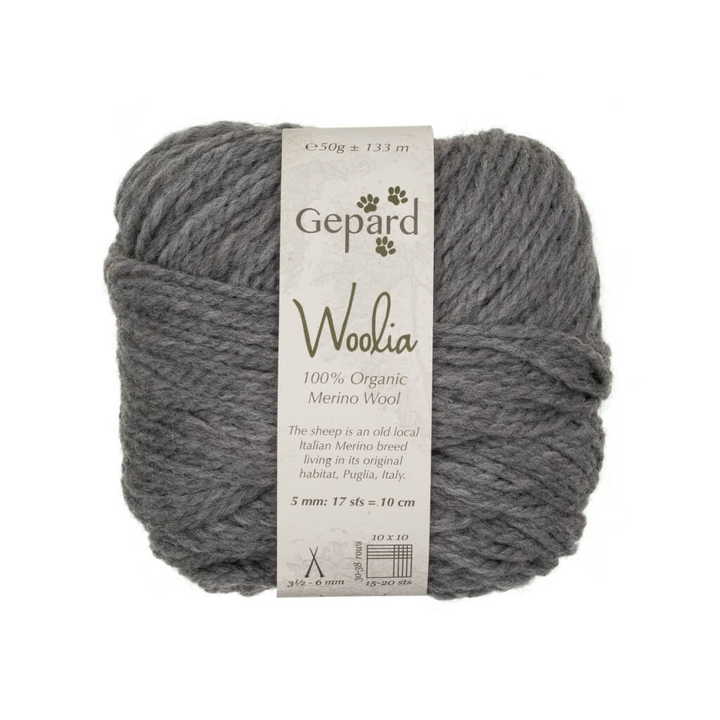 Gepard 5400 – Grey Melange Gepard Woolia Lieblingsgarn