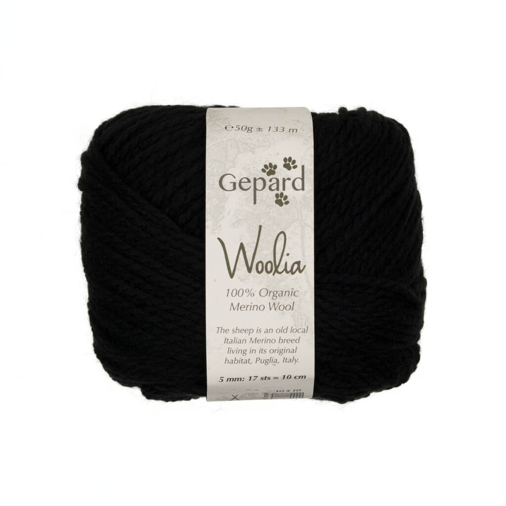 Gepard 599 – Noir Gepard Woolia Lieblingsgarn