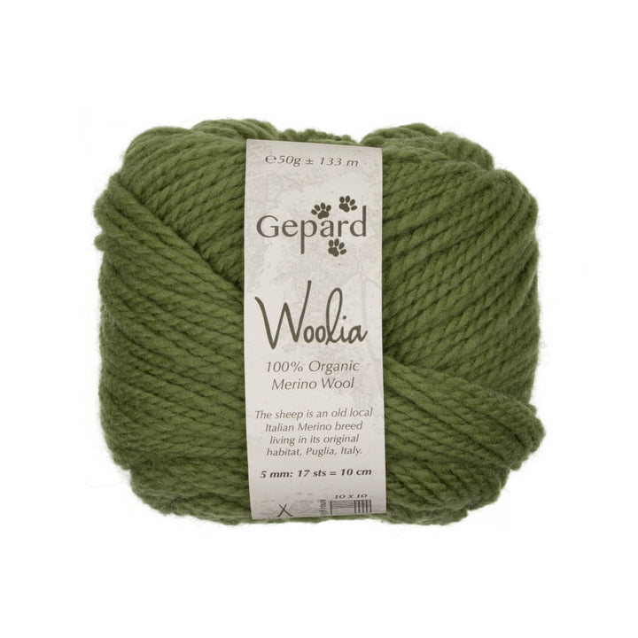 Gepard 860 – Olive Gepard Woolia Lieblingsgarn