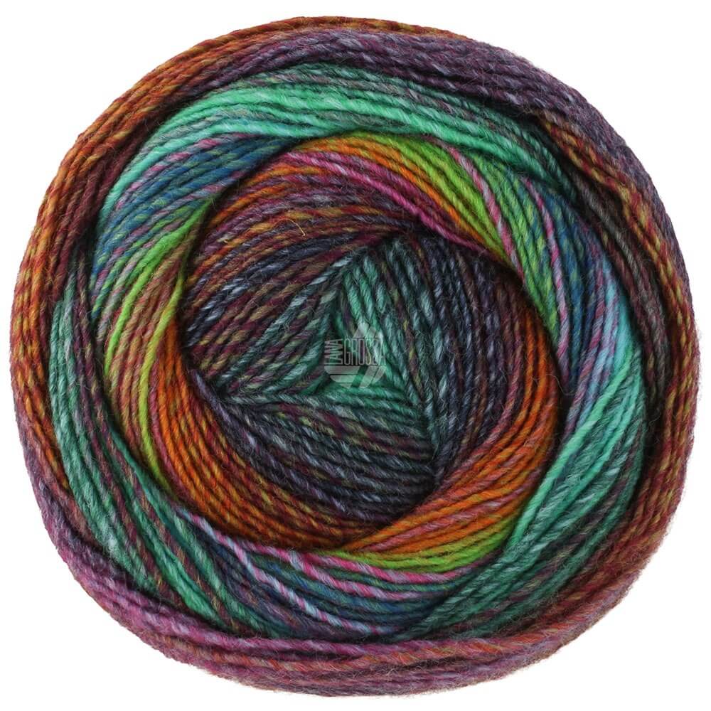 Lana Grossa 624 - Oliv/Gelbbraun/Türkis/Dunkelbraun/-blau/- grün/Jade/Fuchsia/Aubergine Lana Grossa Gomitolo Modo Lieblingsgarn
