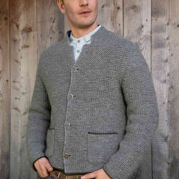 Jacke Modell 6 Herrenjacke Strickanleitung - Lana Grossa (Heft)