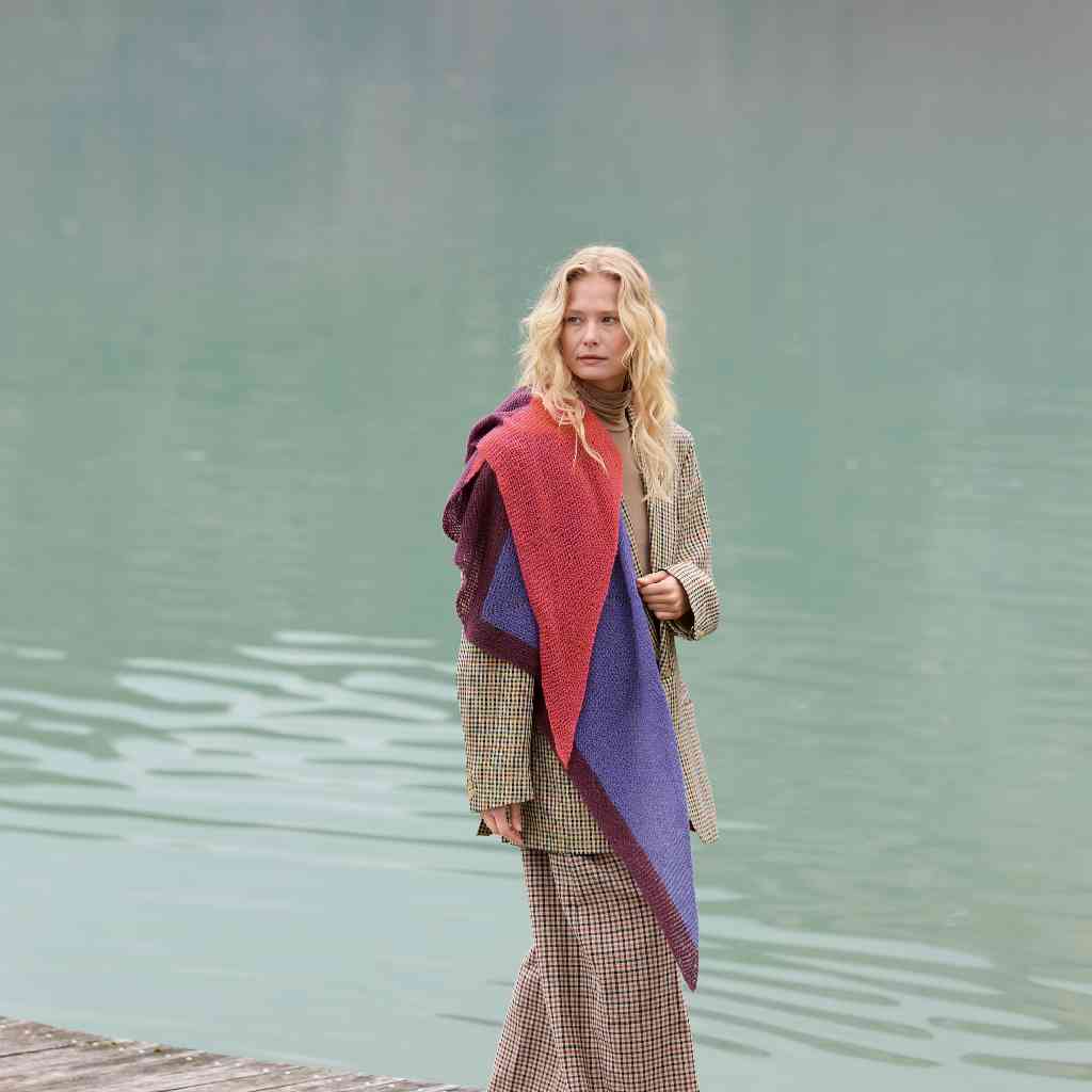 Tuch Modell 9 Strickanleitung - Lana Grossa (Heft)