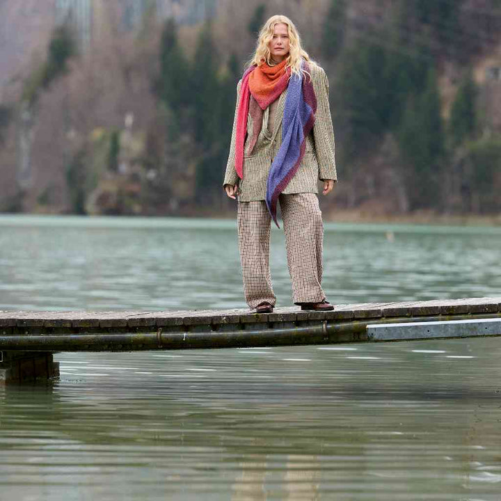 Tuch Modell 9 Strickanleitung - Lana Grossa (Heft)