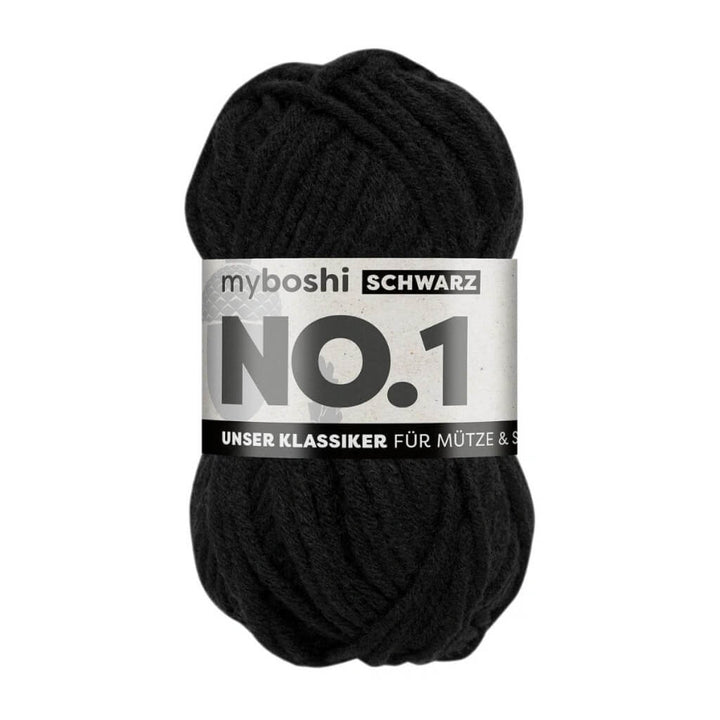 myBoshi Schwarz myboshi No.1 Lieblingsgarn