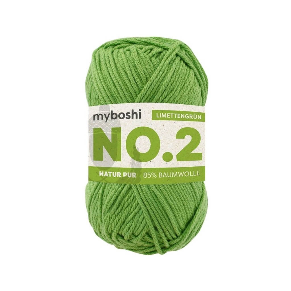 myBoshi Limettengrün myboshi No.2 Lieblingsgarn