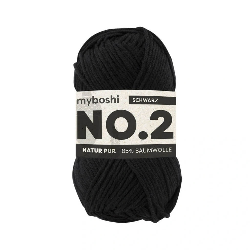 myBoshi Schwarz myboshi No.2 Lieblingsgarn