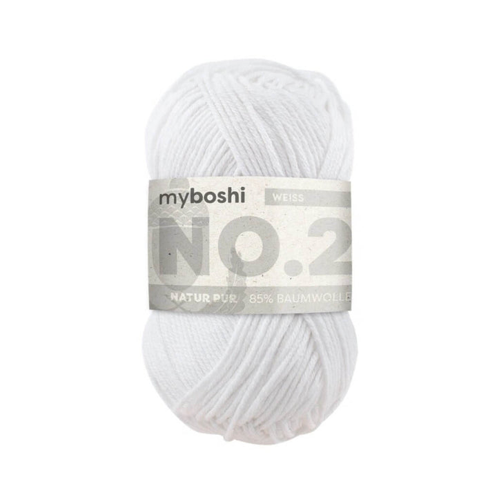 myBoshi Weiß myboshi No.2 Lieblingsgarn
