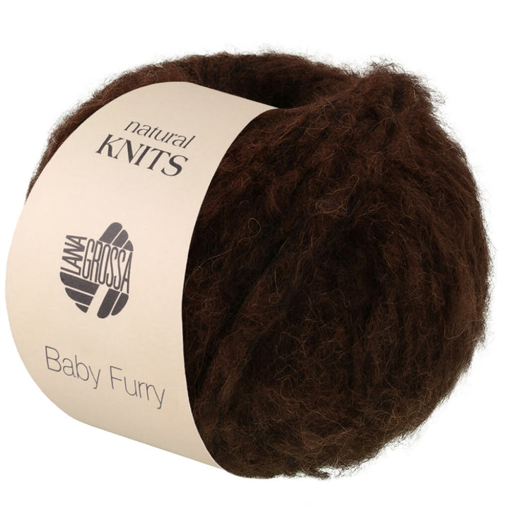 Lana Grossa 12 - Dunkelbraun Lana Grossa Baby Furry Lieblingsgarn