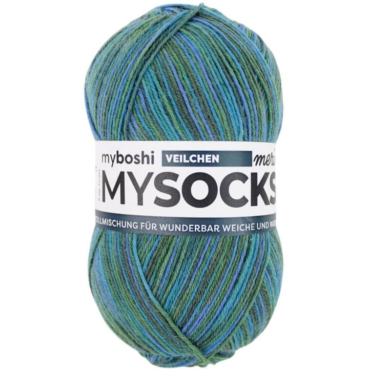 myBoshi Veilchen myboshi mysocks Merino Lieblingsgarn