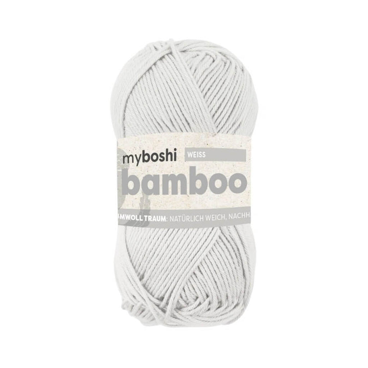 myBoshi Weiß myboshi Bamboo Lieblingsgarn