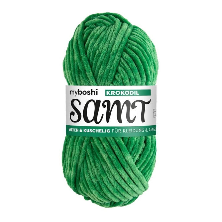 myBoshi Krokodil myboshi Samt Lieblingsgarn