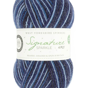 West Yorkshire Spinners Signature 4ply Sparkle