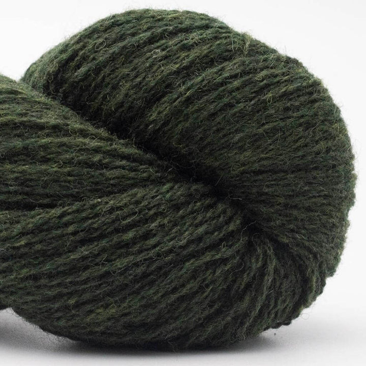 BC Garn 8 - Waldgrün meliert RAS BC Garn Bio Shetland GOTS Lieblingsgarn